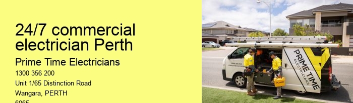 Trusted Commercial Electrician Perth Services