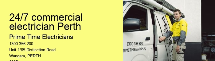 Comprehensive Commercial Electrician Perth Providers