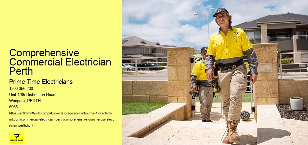 Skilled Commercial Electrician Perth Services