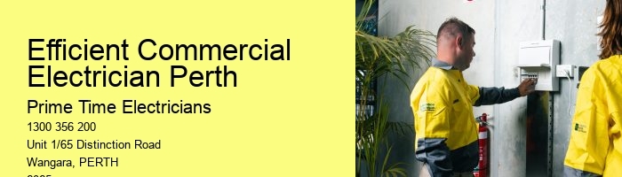 Affordable Commercial Electrician Perth Solutions