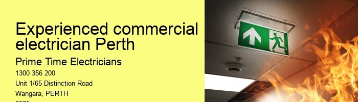 Reliable Commercial Electrician Perth Services