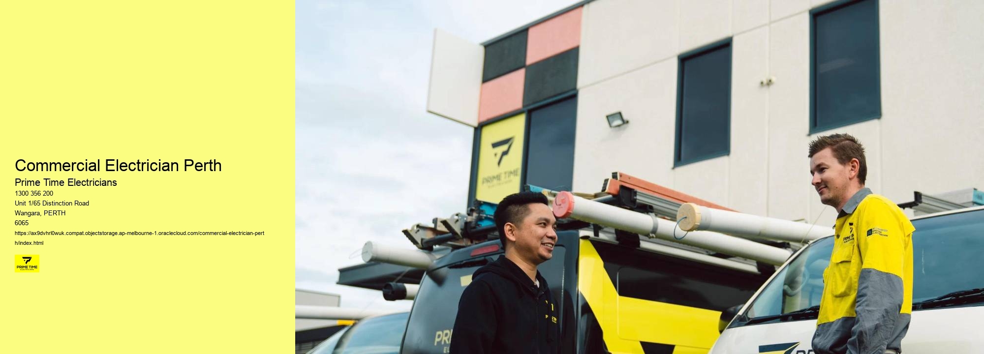 Leading Commercial Electrician Perth Team