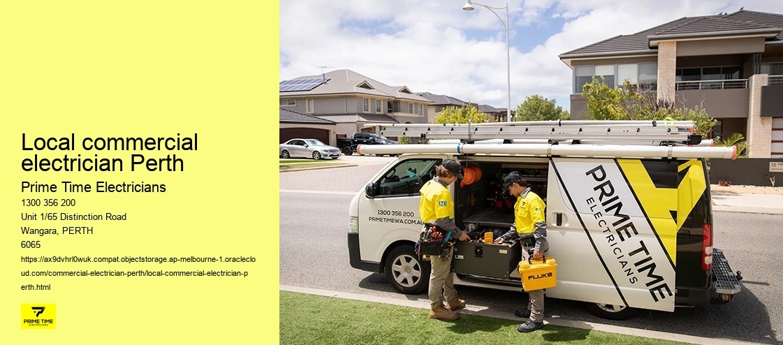 Reliable Commercial Electrician Perth Contractors