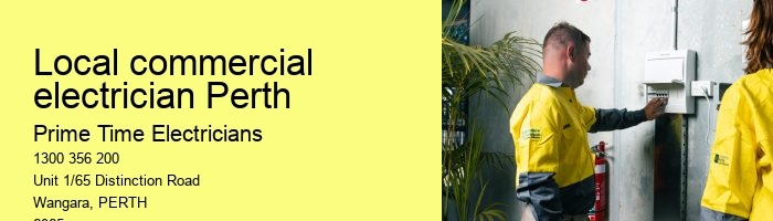Skilled Commercial Electrician Perth Providers
