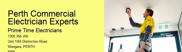 Perth Commercial Electrician Experts