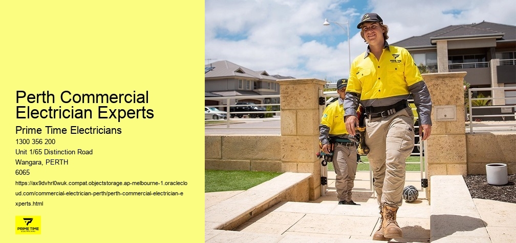 Trusted Commercial Electrician Perth Providers