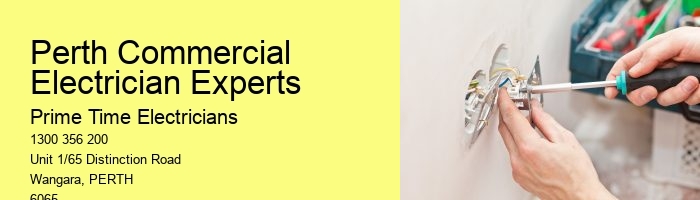 Reliable Commercial Electrician Perth Solutions