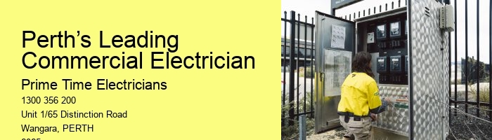 Efficient Commercial Electrician Perth Providers