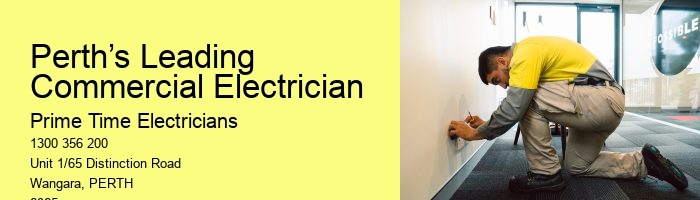 Quality Commercial Electrician Perth Services