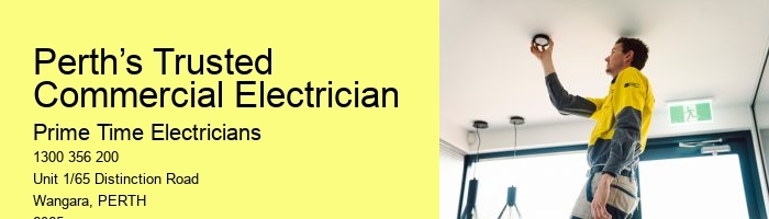 Efficient Commercial Electrician Perth Solutions