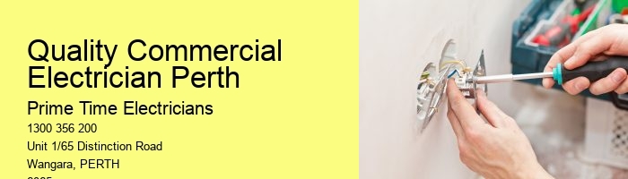 Quality Commercial Electrician Perth