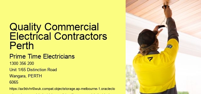 Quality Commercial Electrical Contractors Perth