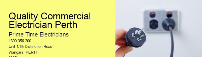 Leading Edge Commercial Electrician Perth
