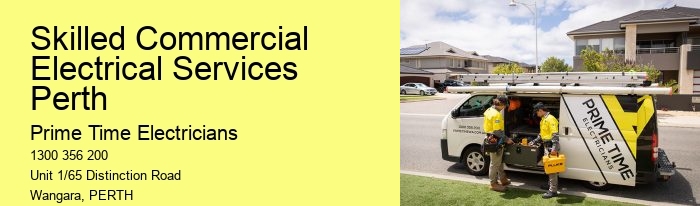 Skilled Commercial Electrical Services Perth