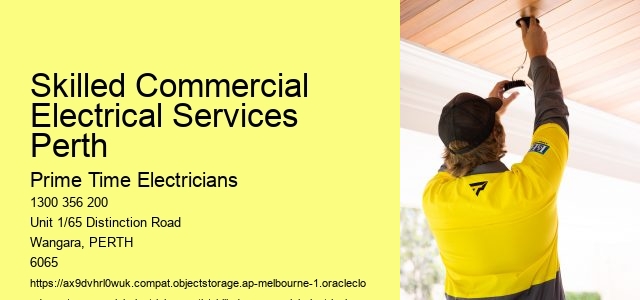 Reliable Commercial Electrician Perth Experts