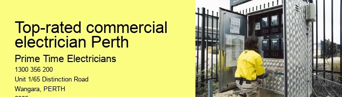 Professional Commercial Electrician Perth Team