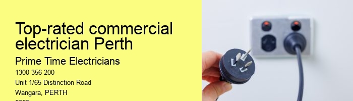 Professional Commercial Electrician Perth Team