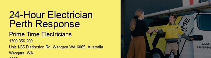 24-Hour Electrician Perth Response