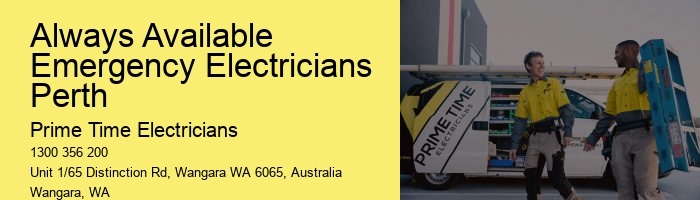 Perth’s Electrician for Urgent Electrical Solutions