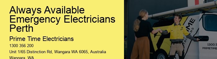24-Hour Emergency Electrician in Perth