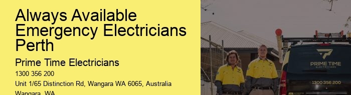 24/7 Emergency Electrician in Perth