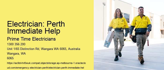 Perth Emergency Electrician: Here When You Need