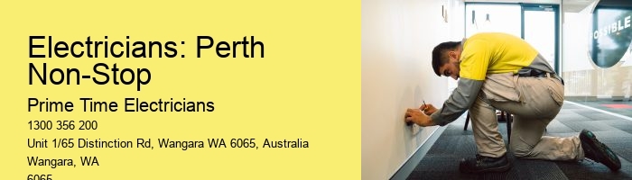 Electricians: Perth Non-Stop