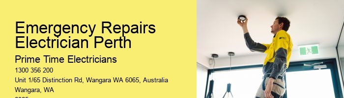 Emergency Repairs Electrician Perth