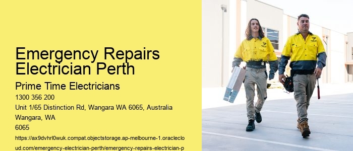 Rapid Perth Electrician for Emergency Situations