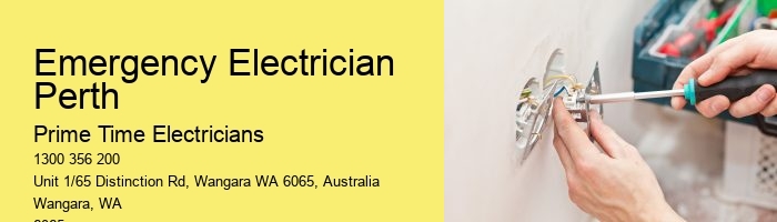 Emergency Electrician Perth