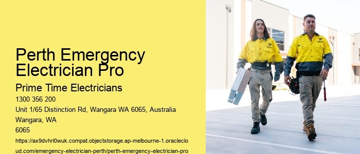 Perth Electrician: Emergency Expertise