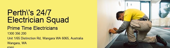 Efficient Emergency Electrician in Perth