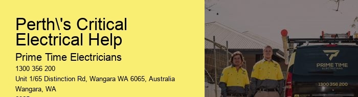 Perth's Critical Electrical Help