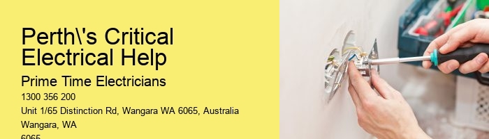 Emergency Circuit Repairs Perth