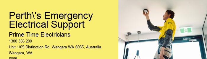 Perth's Emergency Electrician: Ready Anytime