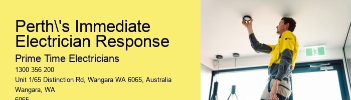 Emergency Electrician Perth: Professional Service