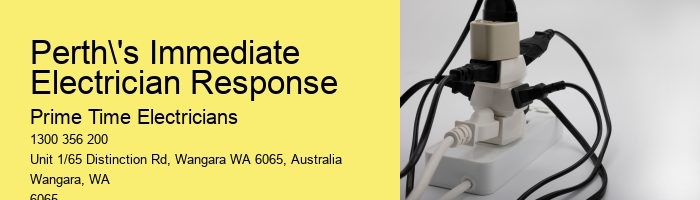 Perth Electrician for Emergency Electrical Repair