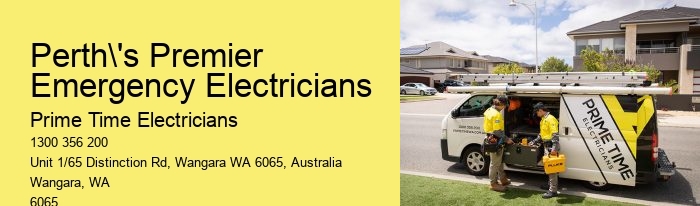 Emergency Electrical Support by Perth Electricians