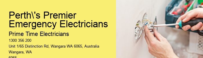 Perth’s Emergency Electrician: Efficient & Effective