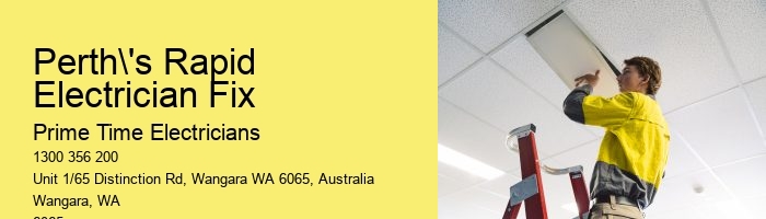 Perth Emergency Lighting Electrician