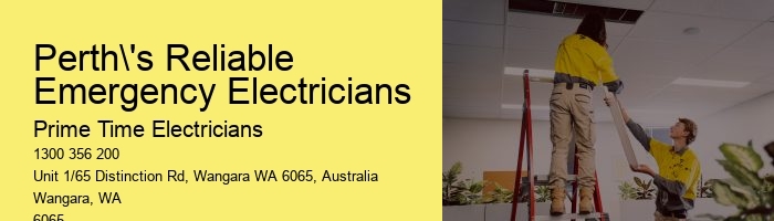 Perth's Trusted Emergency Electricians