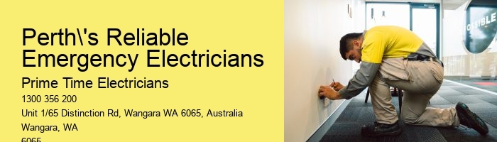 Perth Electrician for 24/7 Emergency Help