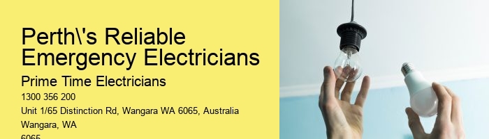 Emergency Electrician Perth: Immediate Help