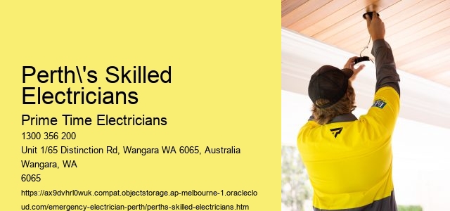 Dependable Emergency Electrician Perth