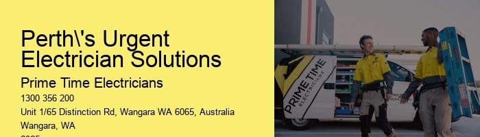 Perth's Rapid Electrician Response for Emergencies