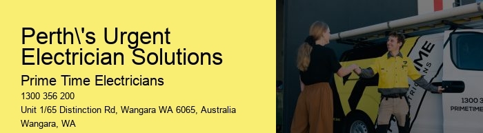 Perth's Reliable Emergency Electrician Service
