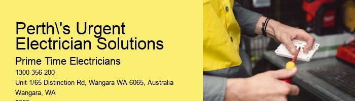 Perth Emergency Electrician: Fast Service