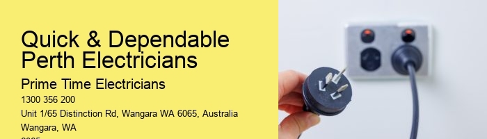 Perth's 24/7 Emergency Electrician Response