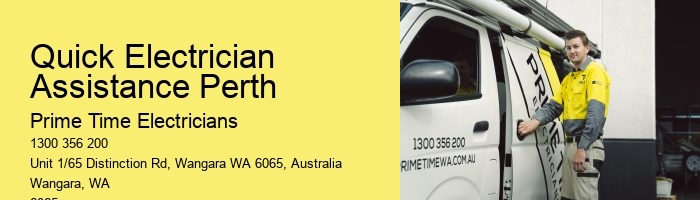 Quick Electrician Assistance Perth
