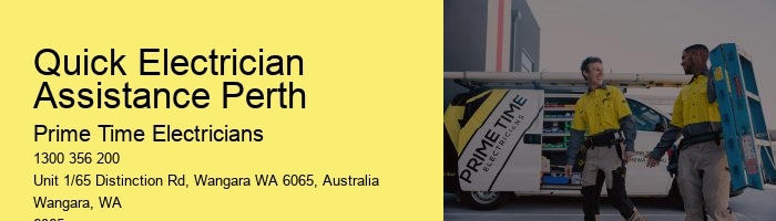 Perth Emergency Wiring Services